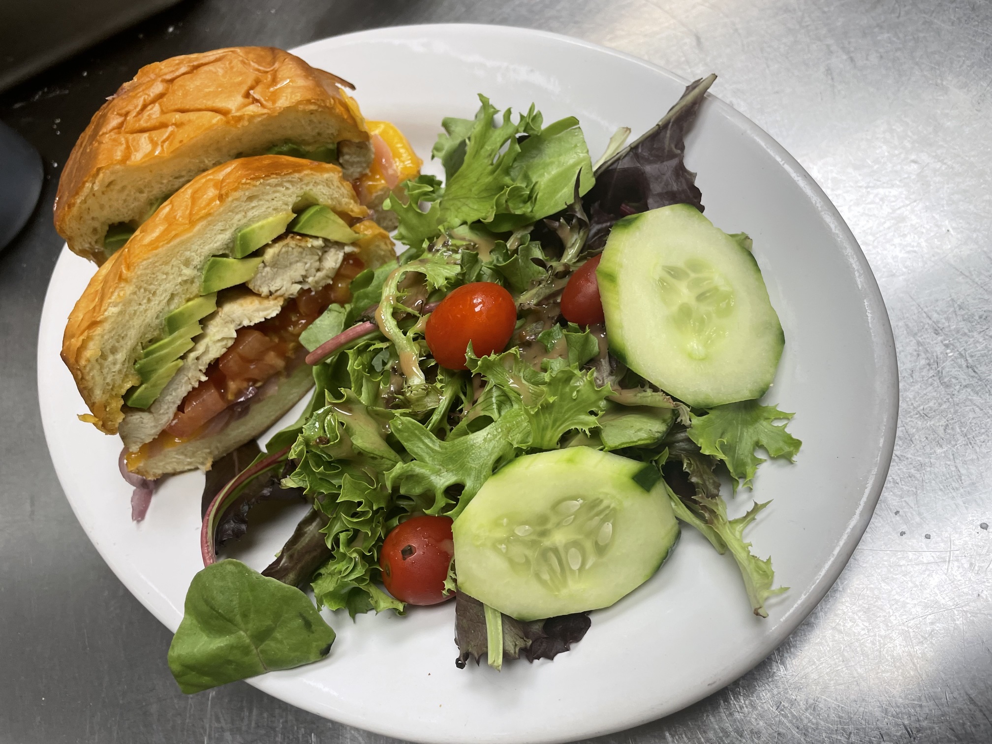 Chicken Avocado sandwich